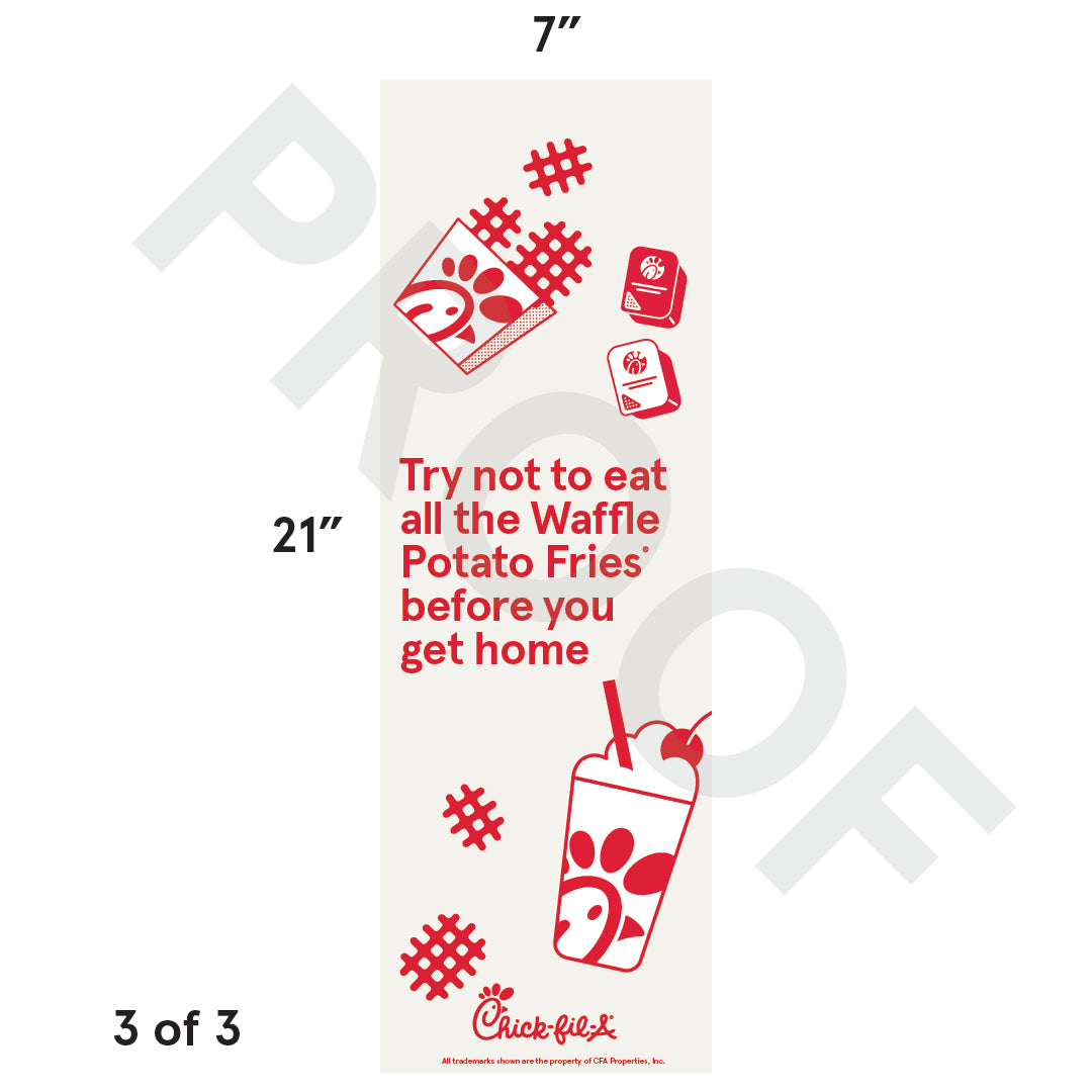 Drive-Thru Pole Magnets - Promote Mobile Full Design