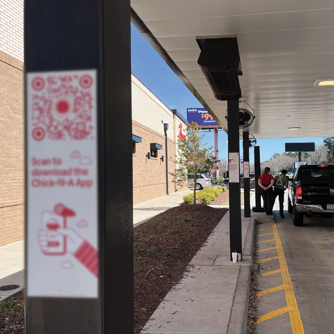 Drive-Thru Pole Magnets - Promote Mobile