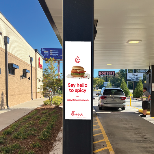 Drive-Thru Pole Magnets (Set of 2) - Promotion